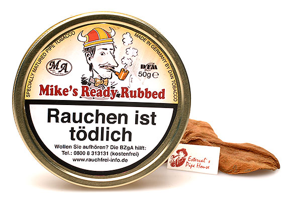 Michael Apitz Mike´s Ready Rubbed Pipe tobacco 50g Tin Michael Apitz Mike´s Ready Rubbed Pipe tobacco 50g Tin